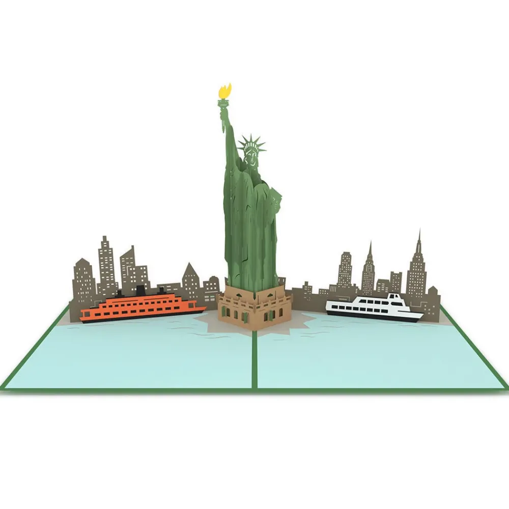 Lovepop Independence Day 7/4|Statue of Liberty Pop-Up Card