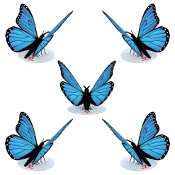 Lovepop Pop-Up Stickers|Kids|Stickerpop™: Blue Morpho Butterfly (5-Pack)