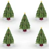 Lovepop Pop-Up Stickers|Christmas 12/25|Stickerpop™: Festive Christmas Tree (5-Pack)