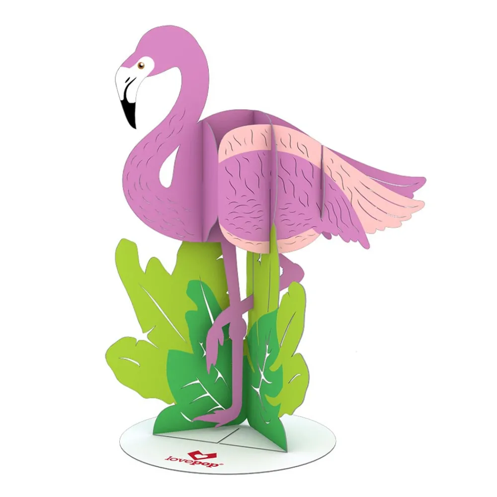 Lovepop Pop-Up Stickers|Kids|Stickerpop™: Flamingo (1-Pack)