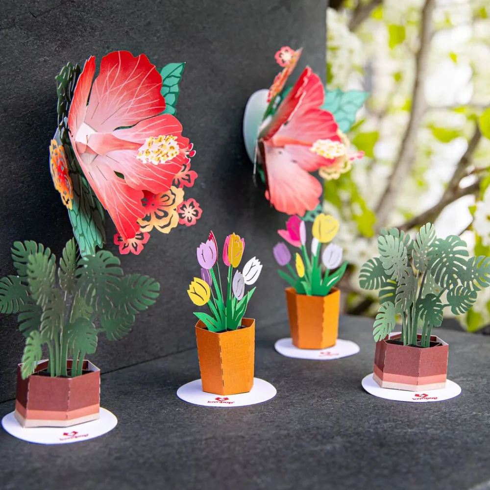 Lovepop Pop-Up Stickers|Kids|Stickerpop™: Floral Favorites (Assorted 15-Pack)