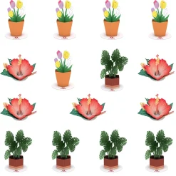 Lovepop Pop-Up Stickers|Kids|Stickerpop™: Floral Favorites (Assorted 15-Pack)