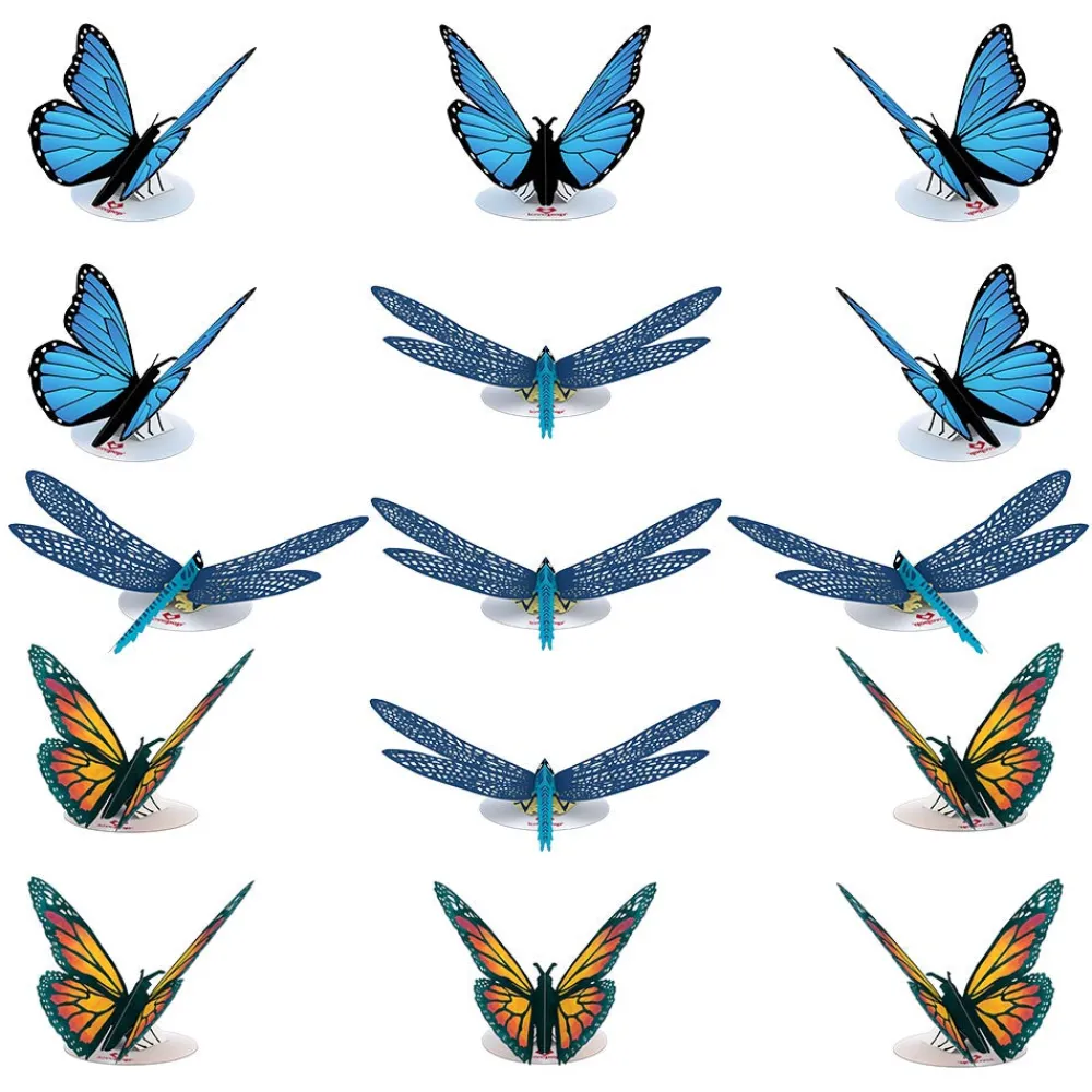 Lovepop Pop-Up Stickers|Easter 4/20|Stickerpop™: Fluttering Favorites (Assorted 15-Pack)