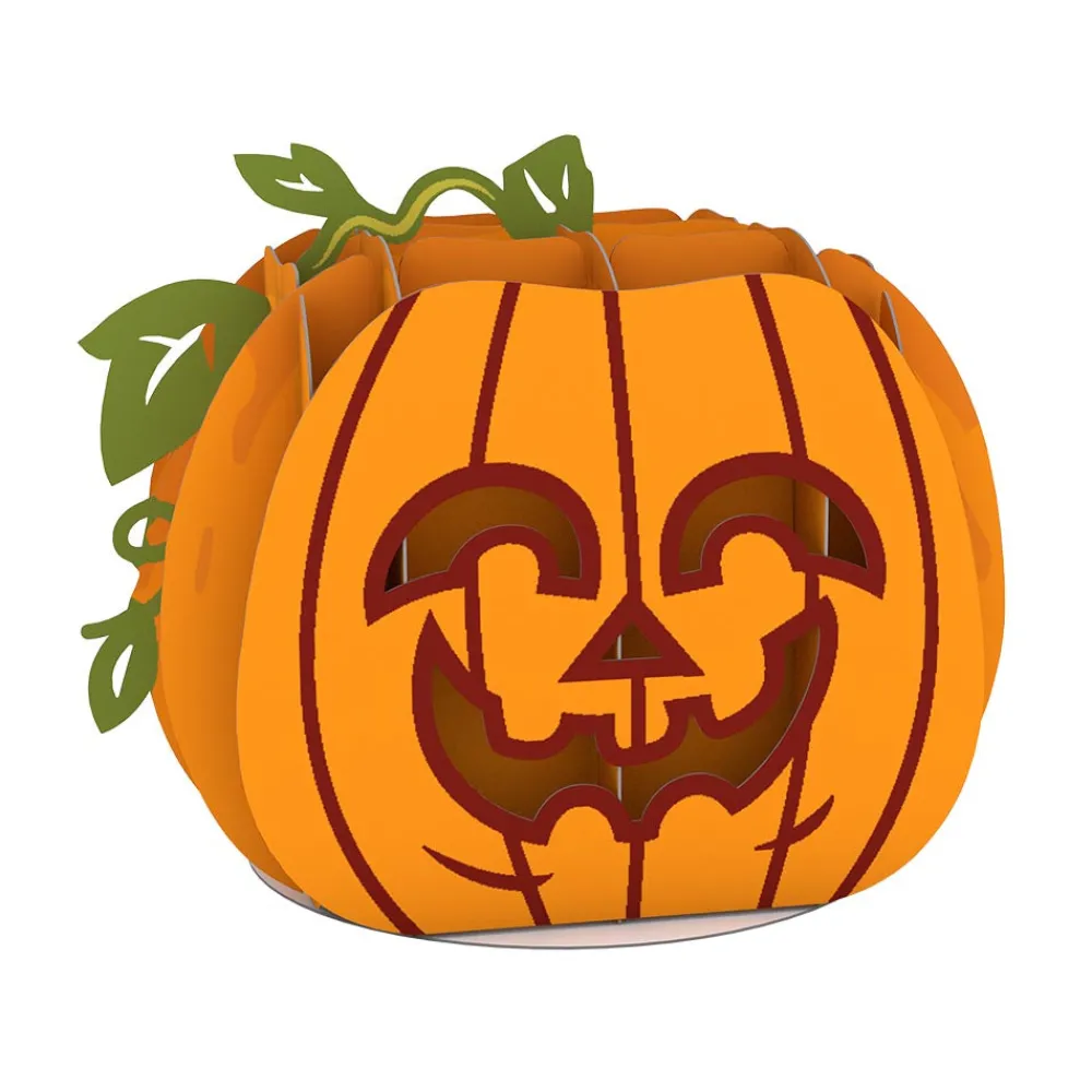 Lovepop Pop-Up Stickers|Halloween 10/31|Stickerpop™: Happy Halloween Pumpkin (5-Pack)