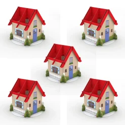 Lovepop Pop-Up Stickers|Kids|Stickerpop™: House (5-Pack)