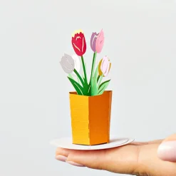 Lovepop Pop-Up Stickers|Easter 4/20|Stickerpop™: Tulips (5-Pack)