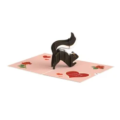 Lovepop Valentine'S Day 2/14|Her|Stinking Love You Skunk Valentine Pop-Up Card