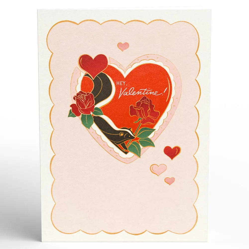 Lovepop Valentine'S Day 2/14|Her|Stinking Love You Skunk Valentine Pop-Up Card