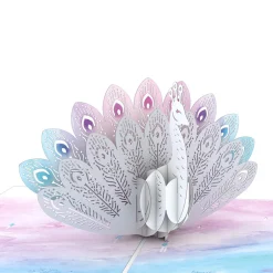 Lovepop Just Because|New Year 1/1|Sugar Plum Peacock Pop-Up Card