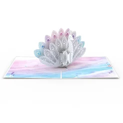 Lovepop Just Because|New Year 1/1|Sugar Plum Peacock Pop-Up Card