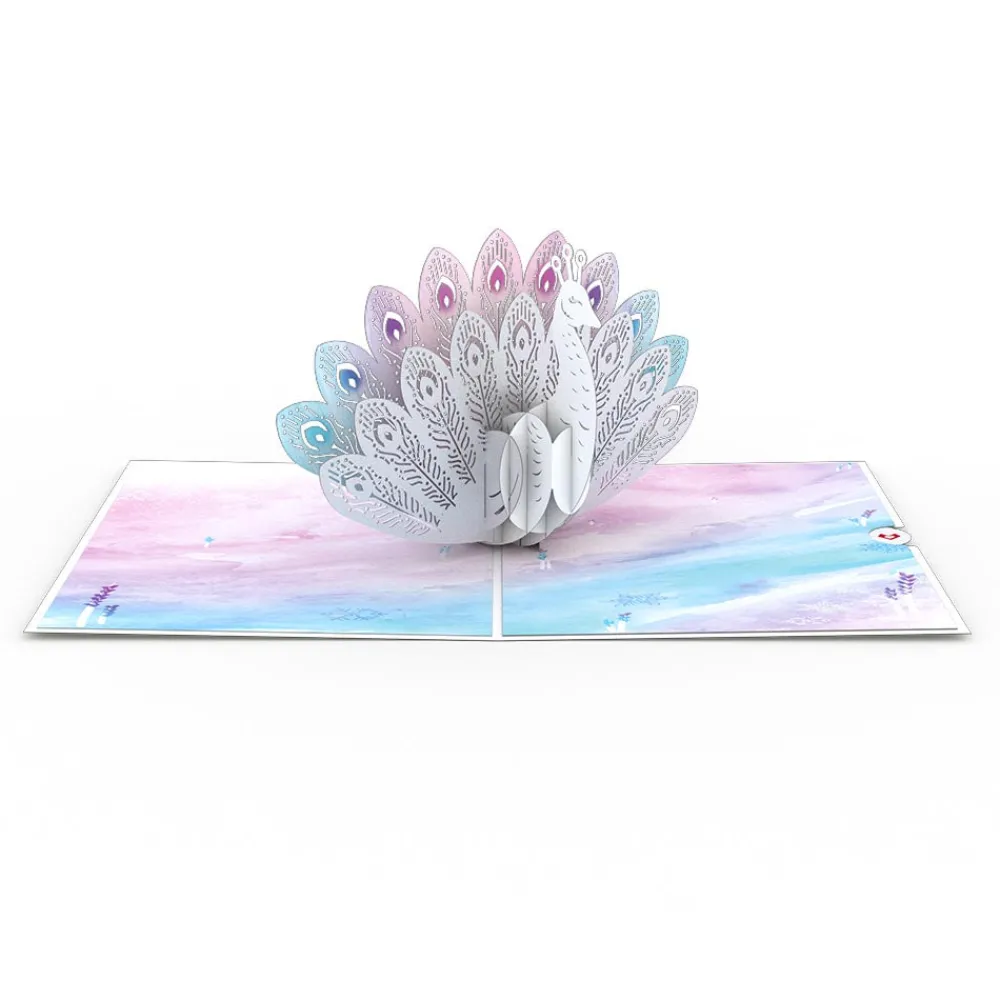 Lovepop Just Because|New Year 1/1|Sugar Plum Peacock Pop-Up Card
