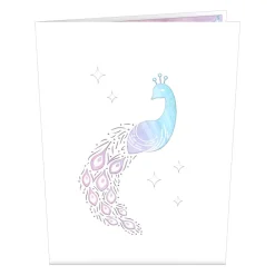 Lovepop Just Because|New Year 1/1|Sugar Plum Peacock Pop-Up Card