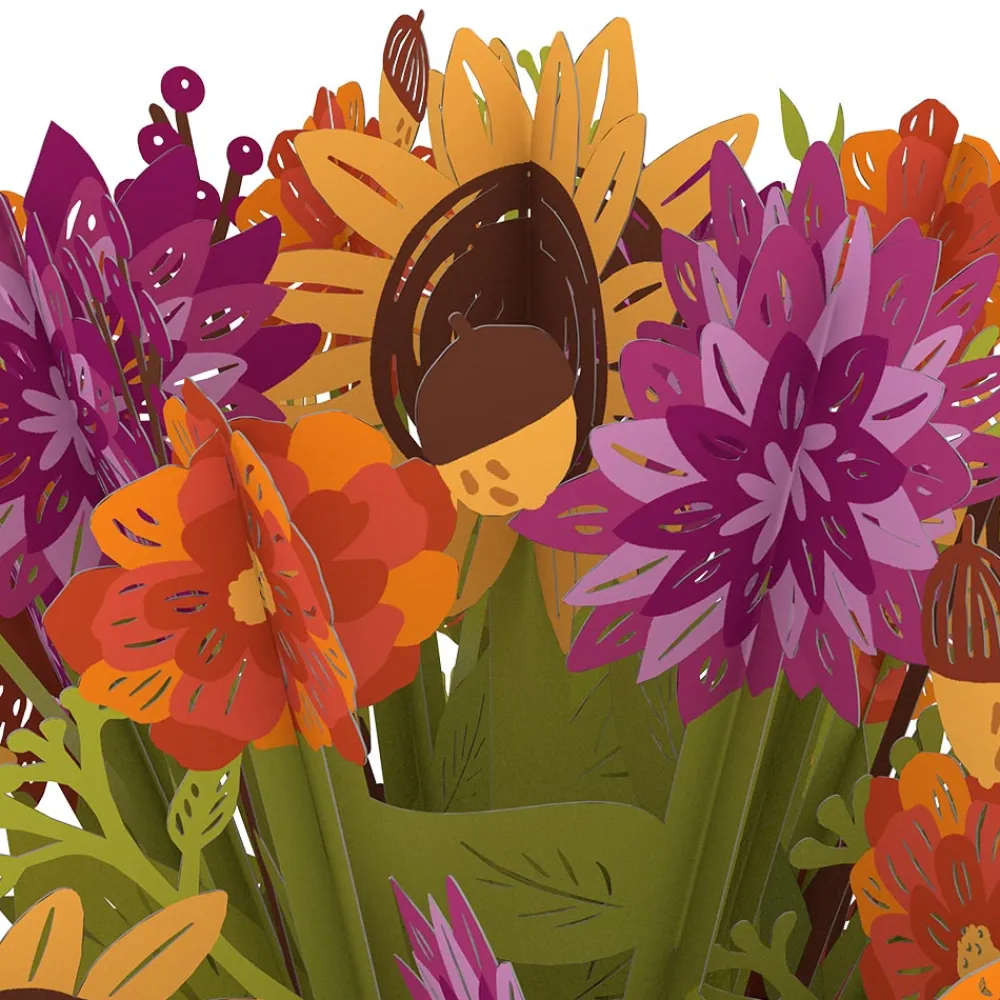 Lovepop Pop-Up Bouquets|Card & Gift Bundles|Sunflower & Fall Gnome Bundle