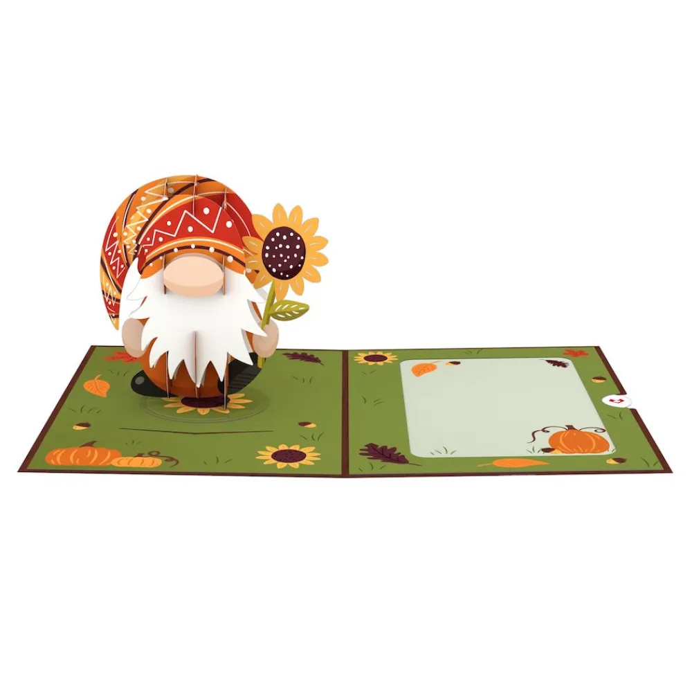 Lovepop Pop-Up Bouquets|Card & Gift Bundles|Sunflower & Fall Gnome Bundle