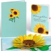 Lovepop Birthday|Sunflower Birthday Pop-Up Card and Sentiment Set for Daughter
