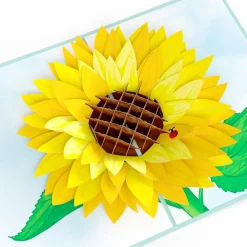 Lovepop Birthday|Sunflower Birthday Pop-Up Card and Sentiment Set for Grandmother