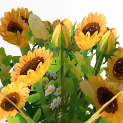 Lovepop Pop-Up Bouquets|Decor|Sunflower Blooms Bouquet