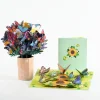 Lovepop Pop-Up Bouquets|Card & Gift Bundles|Sunflower Butterfly Bundle