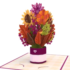 Lovepop Pop-Up Bouquets|Get Well|Sunflower Card with Mini Bouquet