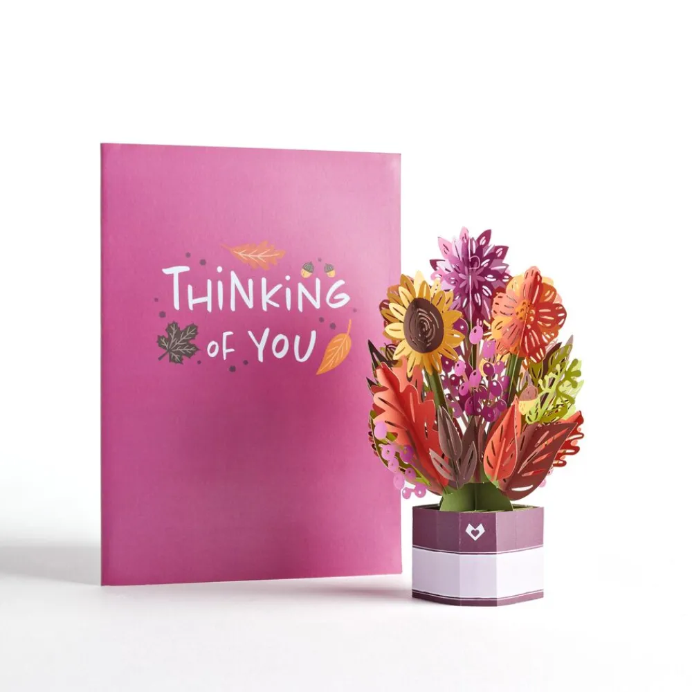 Lovepop Pop-Up Bouquets|Get Well|Sunflower Card with Mini Bouquet