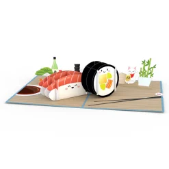 Lovepop Greeting Cards|Just Because|Sushi Pop-Up Card