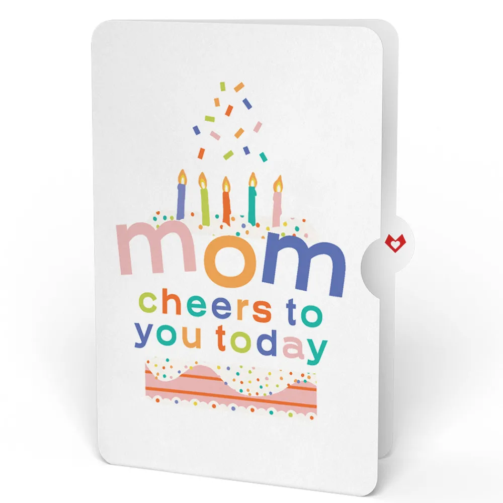 Lovepop Pop-Up Bouquets|Birthday|Sweet Birthday Wishes Bouquet and Sentiment Set for Mom
