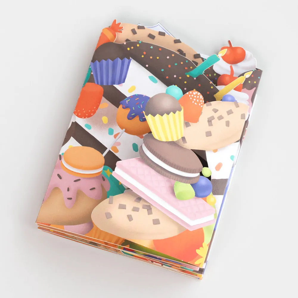 Lovepop Decor|Birthday|Sweet Birthday Wishes Loooooong Card™ (Expands to 2 feet)