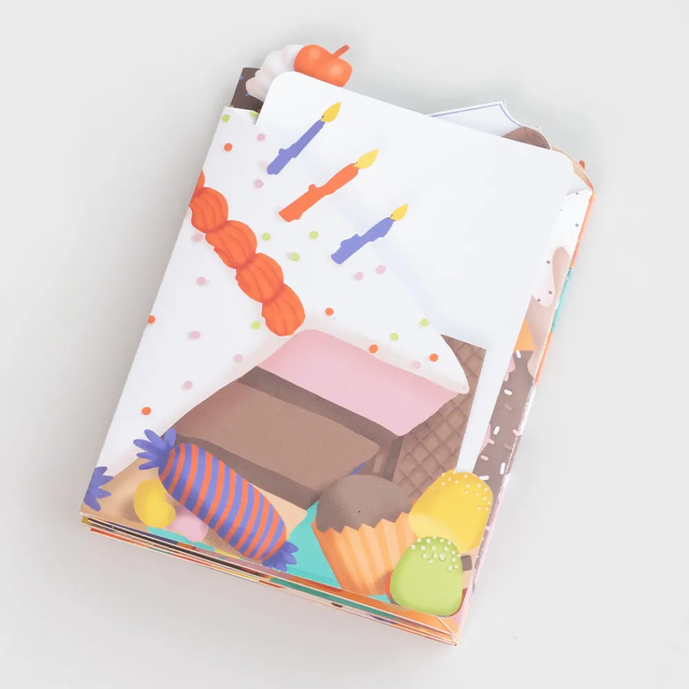 Lovepop Decor|Birthday|Sweet Birthday Wishes Loooooong Card™ (Expands to 2 feet)