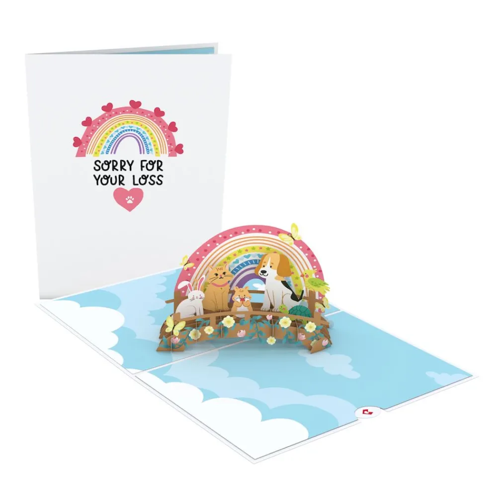 Lovepop Greeting Cards|Sympathy|Sympathy Loss of a Pet Pop-Up Card