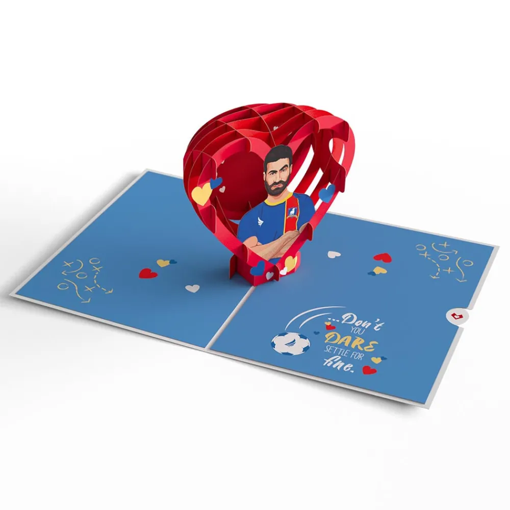 Lovepop Valentine'S Day 2/14|Ted Lasso|Ted Lasso Don't You Dare Settle For Fine Pop-Up Card
