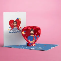 Lovepop Valentine'S Day 2/14|Ted Lasso|Ted Lasso Don't You Dare Settle For Fine Pop-Up Card