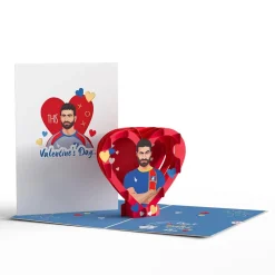 Lovepop Valentine'S Day 2/14|Ted Lasso|Ted Lasso Don't You Dare Settle For Fine Pop-Up Card
