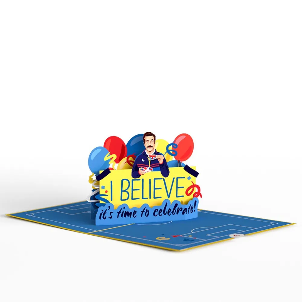 Lovepop Birthday|Him|Ted Lasso I Believe Birthday Pop-Up Card