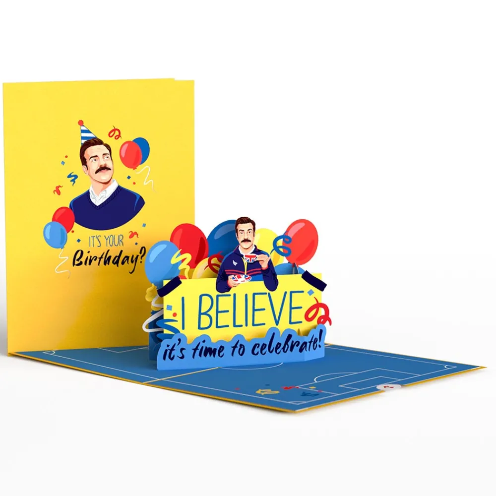Lovepop Birthday|Him|Ted Lasso I Believe Birthday Pop-Up Card