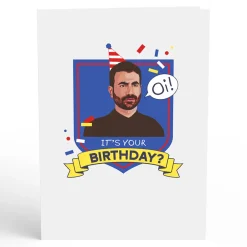 Lovepop Birthday|Him|Ted Lasso Oi! It’s Your Birthday Pop-Up Card