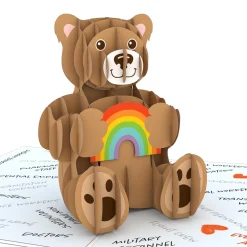 Lovepop Thank You|Thank You Bear Pop-Up Card