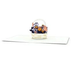 Lovepop Notecards|Thank You|Thank You Flower Basket Notecards (4-Pack)