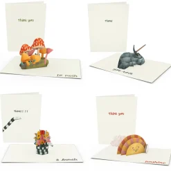 Lovepop Notecards|Thank You|Thank You Whimsical Notecards (Assorted 4-Pack)
