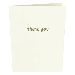 Lovepop Notecards|Thank You|Thank You Whimsical Notecards (Assorted 4-Pack)