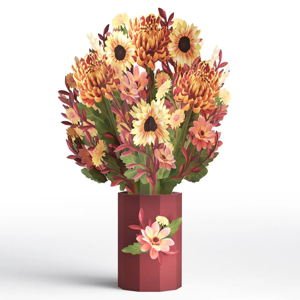 Lovepop Pop-Up Bouquets|Card & Gift Bundles|Thankful Suncatcher Card & Pop-Up Bouquet Bundle