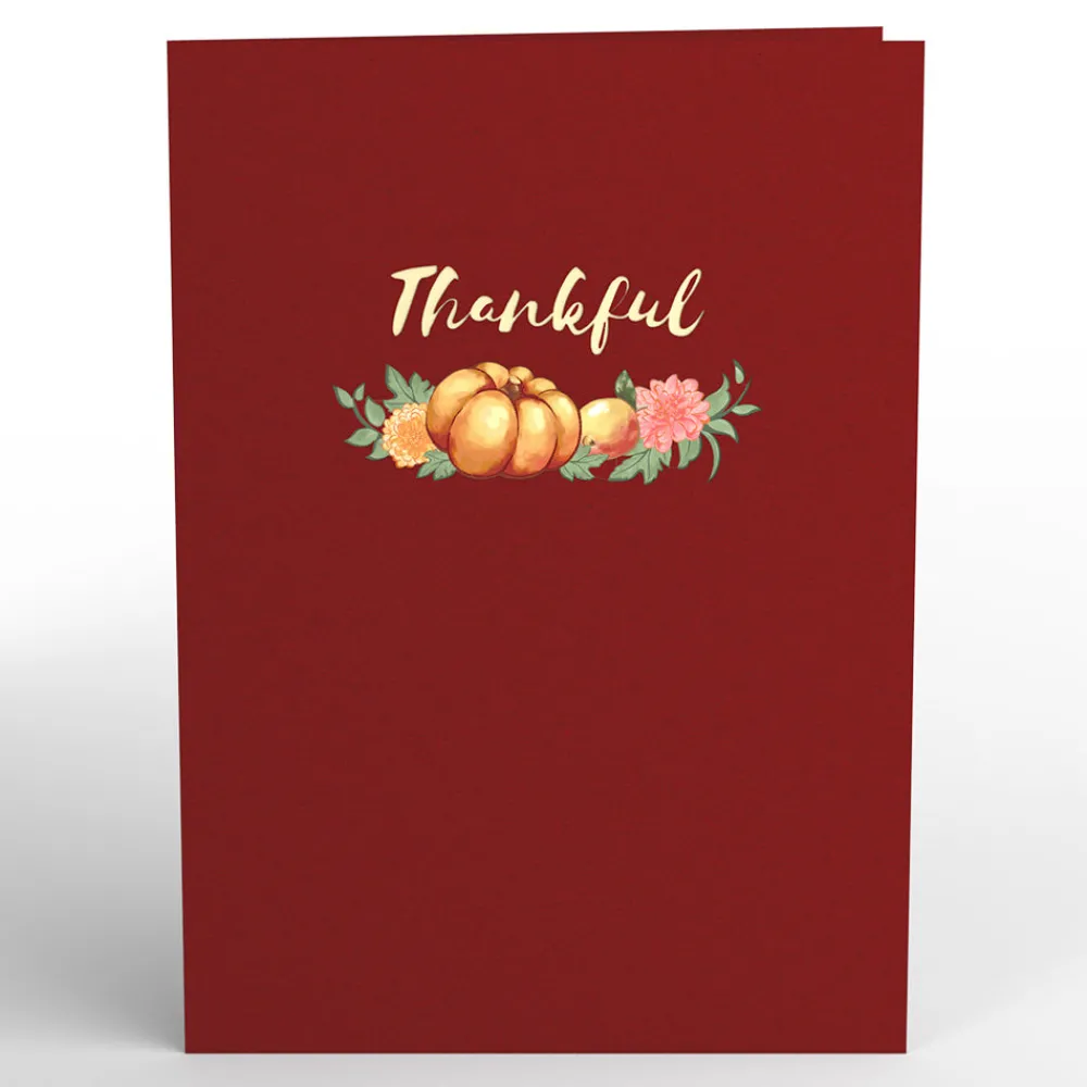Lovepop Thanksgiving 11/27|Thanksgiving Cornucopia Pop-Up Card