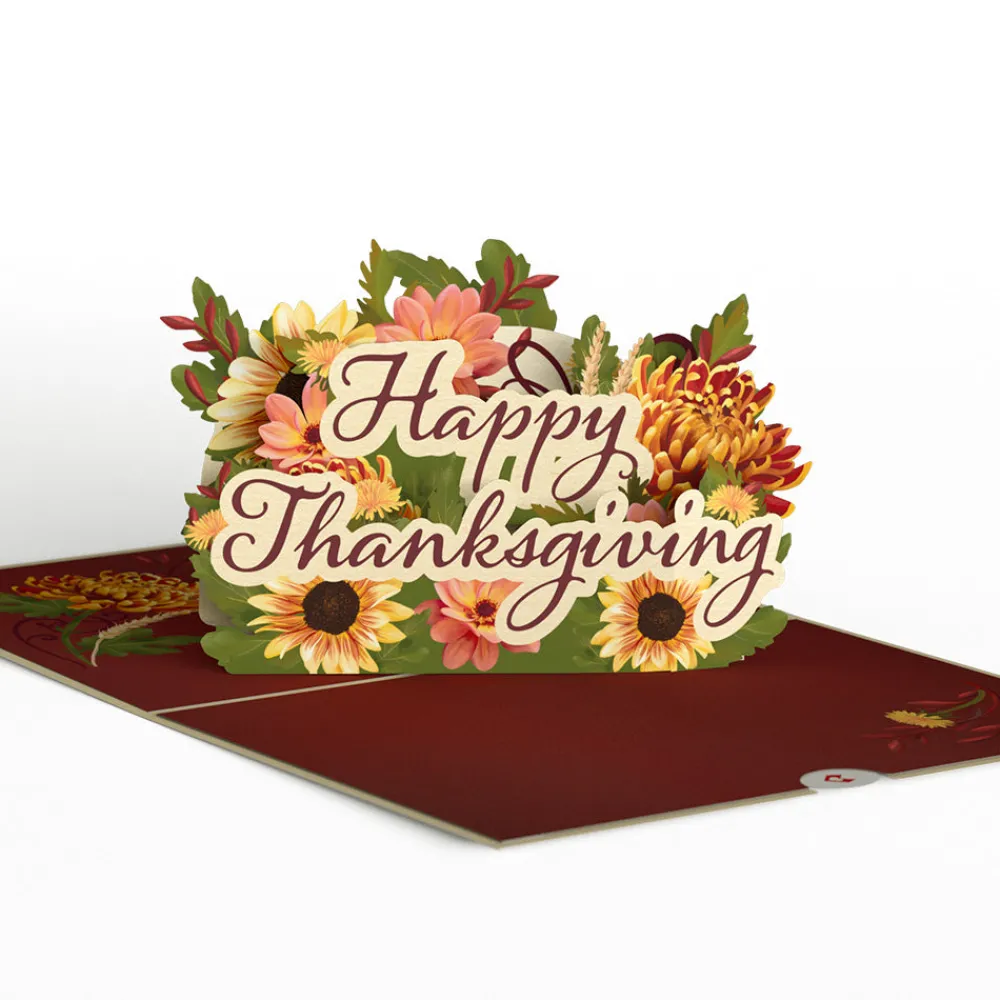 Lovepop Greeting Cards|Thanksgiving 11/27|Thanksgiving Gratitude Pop-Up Card