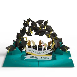 Lovepop Greeting Cards|Congratulations|The End is the Beginning Graduation Pop-Up Card