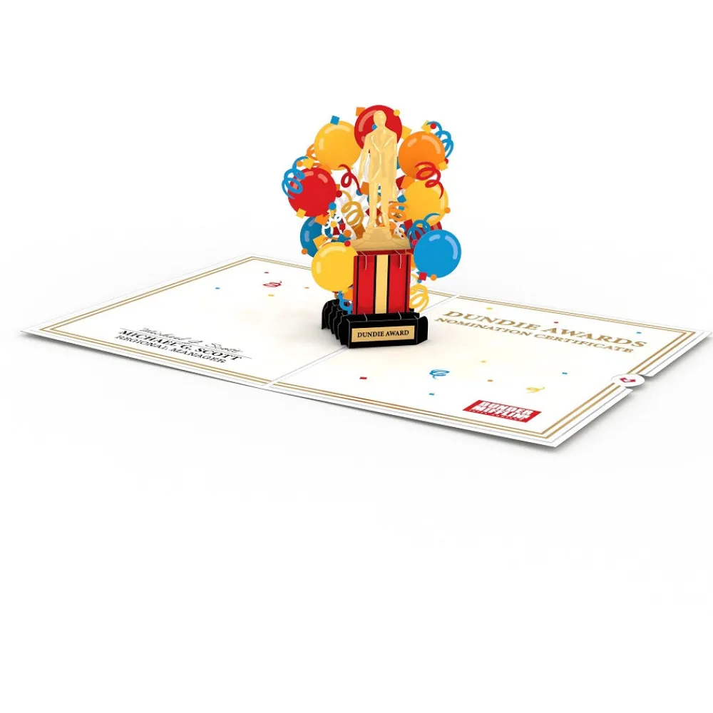 Lovepop Birthday|The Office|The Office Birthday Dundie Award Pop-Up Card