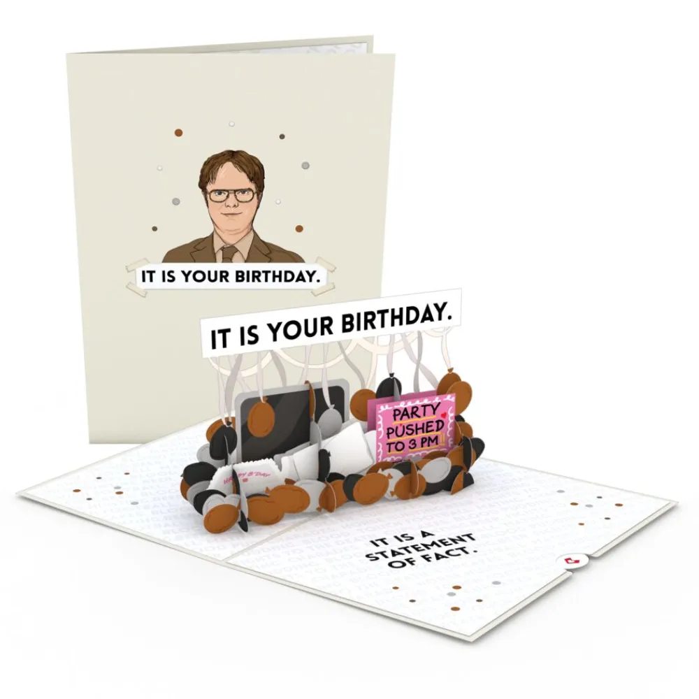 Lovepop Birthday|The Office|The Office It is Your Birthday Pop-Up Card