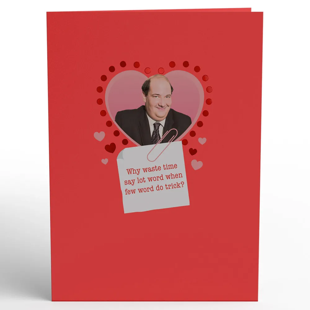 Lovepop Valentine'S Day 2/14|Kids|The Office Kevin Valentine Pop-Up Card