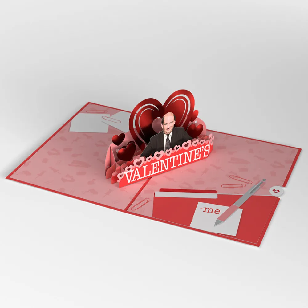 Lovepop Valentine'S Day 2/14|Kids|The Office Kevin Valentine Pop-Up Card
