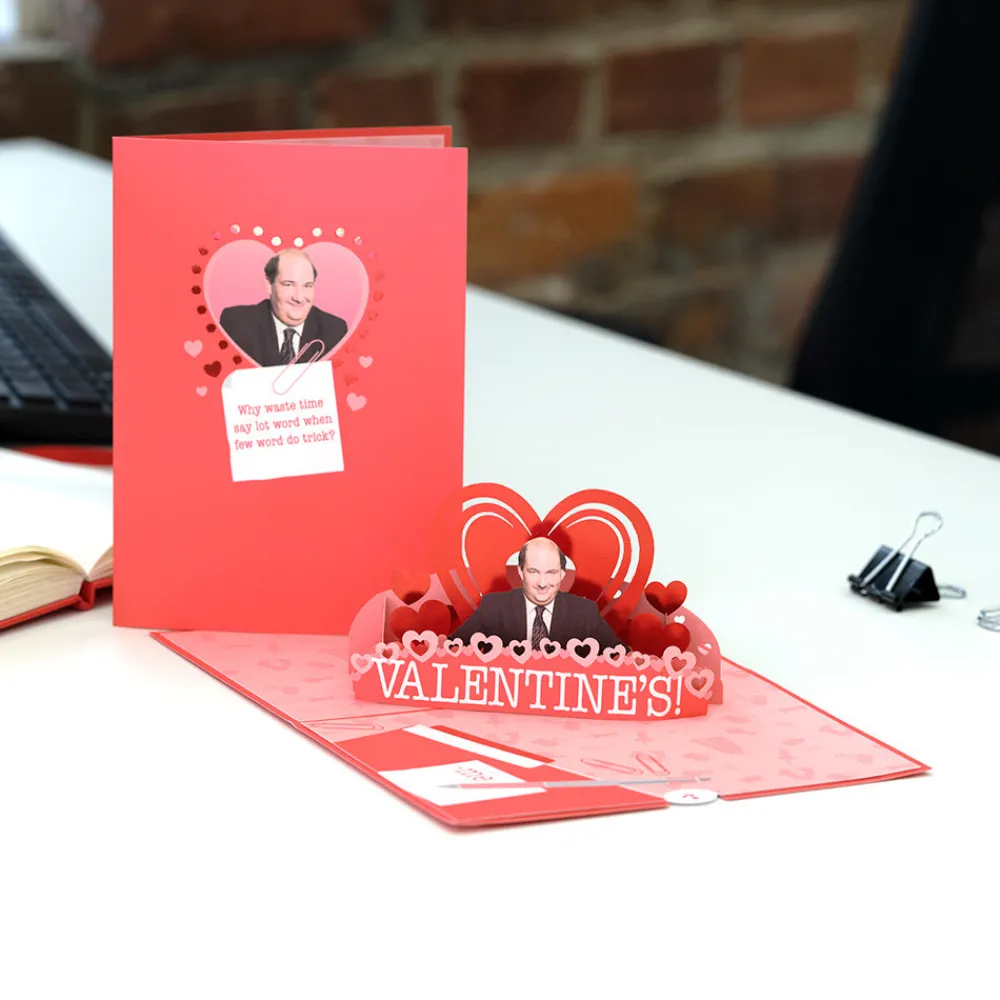 Lovepop Valentine'S Day 2/14|Kids|The Office Kevin Valentine Pop-Up Card