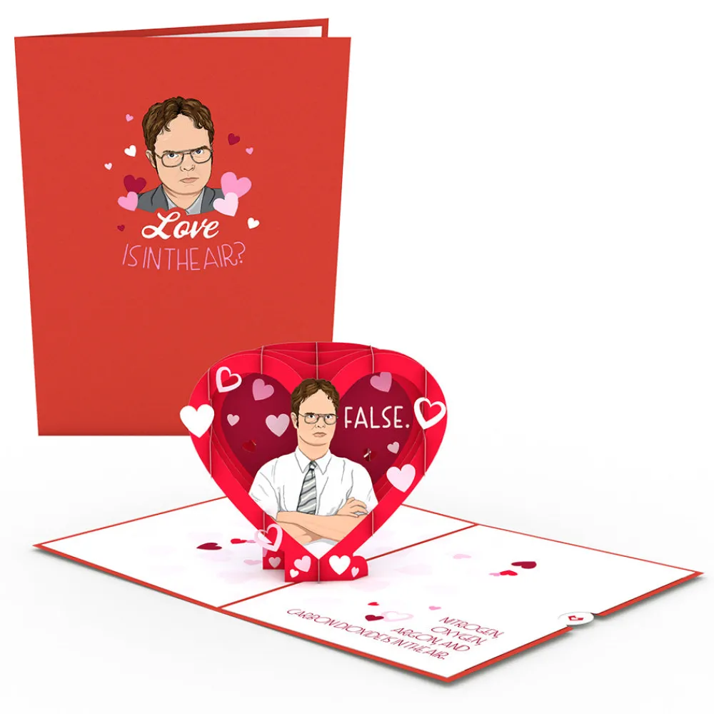 Lovepop Valentine'S Day 2/14|The Office|The Office Love Is In The Air Pop-Up Card