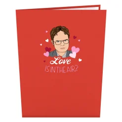 Lovepop Valentine'S Day 2/14|The Office|The Office Love Is In The Air Pop-Up Card